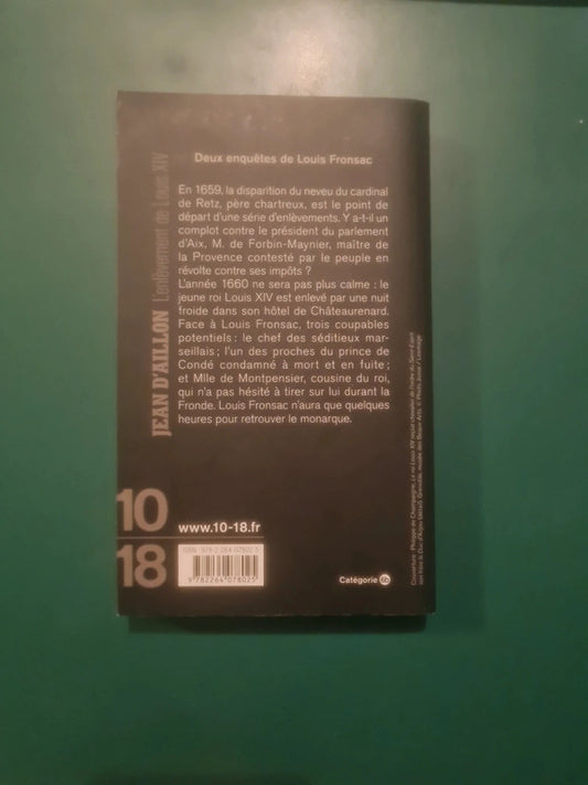 L'enlèvement de Louis XIV (14) , Jean D'aillon