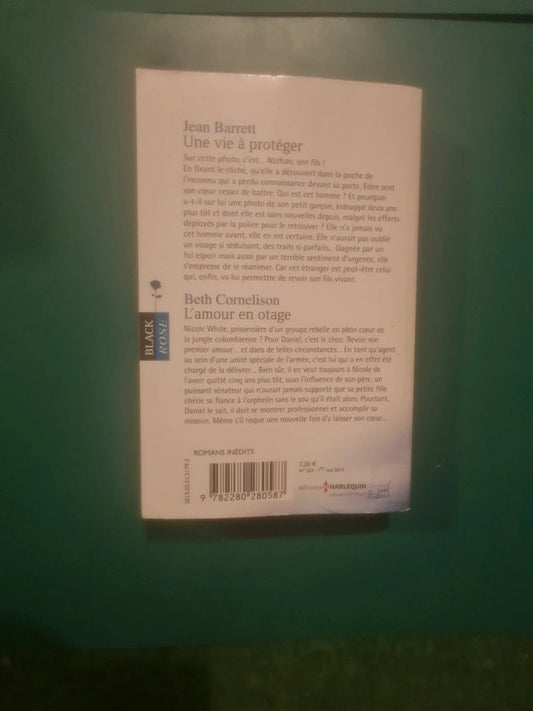 Jean Barrett ,
Une vie à protéger , Beth Cornelison
, L'amour en otage