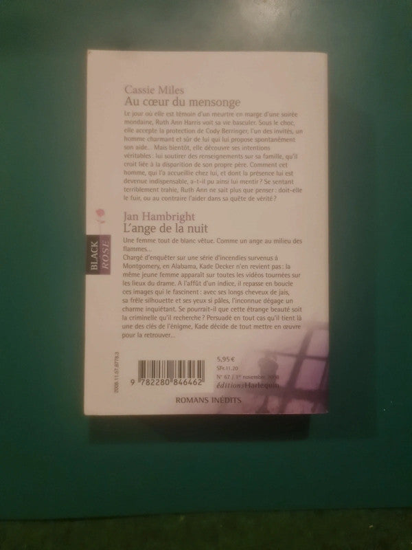 Cassie Miles ,
Au cœur du mensonge , Jan Hambright
L'ange de la nuit