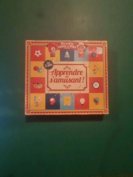 Apprendre En S'amusant - Dès 2 Ans - Pilule Et André De Vera - Coffret 3 Cd , 2dvd