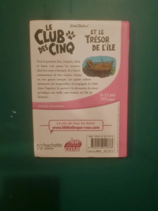 Le club des cinq et le trésor de l'île : Enid Blyton