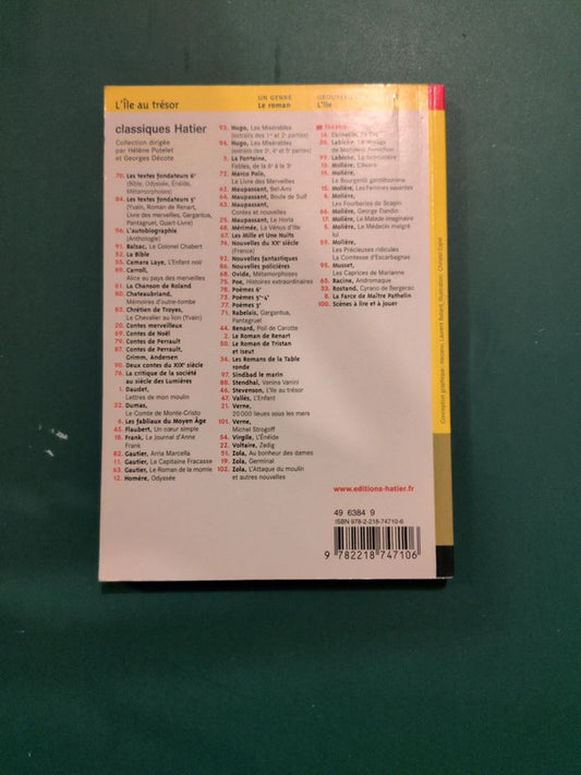 L'île au trésor , R. L. Stevenson