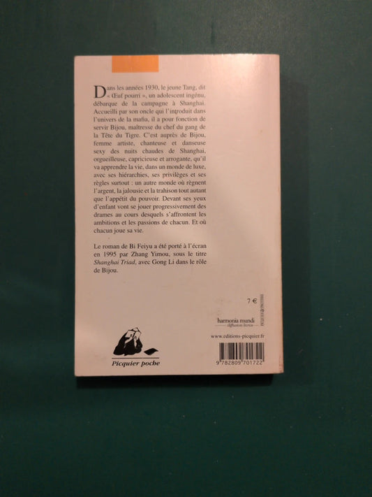 Livre occasion – Les triades de Shanghai , Bi Feiyu