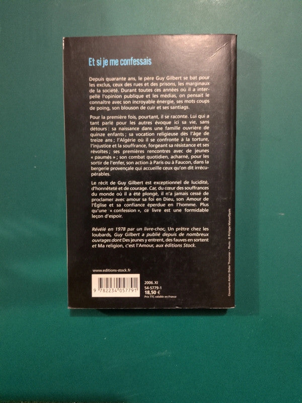 Et si je me confessais , Guy Gilbert