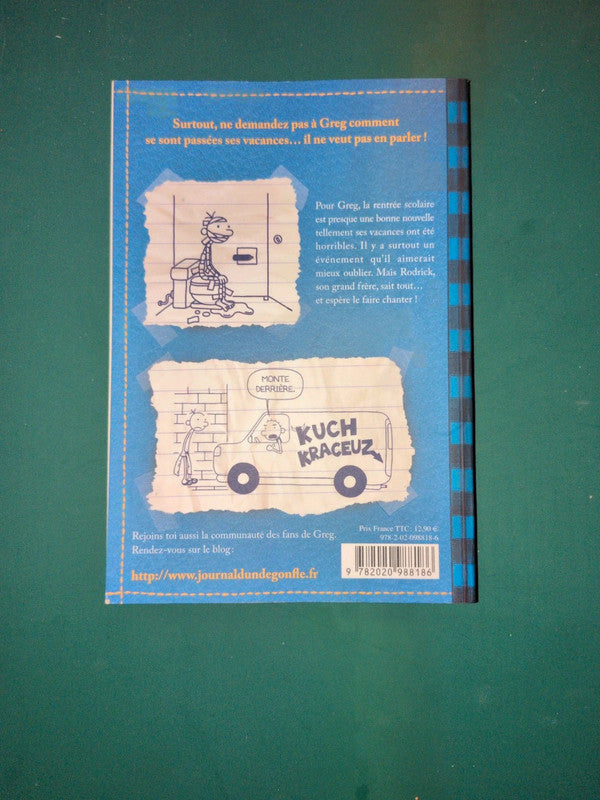 Journal d'un dégonflé T2 Rodrick fait sa loi , Jeff Kinney