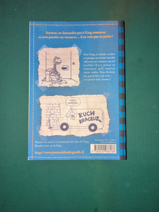 Journal d'un dégonflé T2 Rodrick fait sa loi , Jeff Kinney