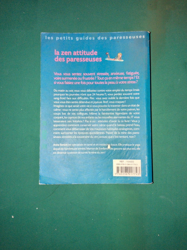 la zen attitude des paresseuses , Anne Benoît