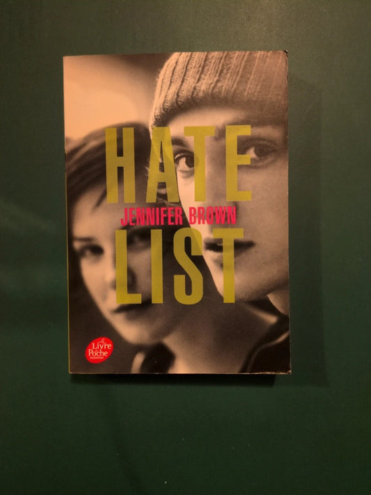 Hate list , Jennifer Brown
