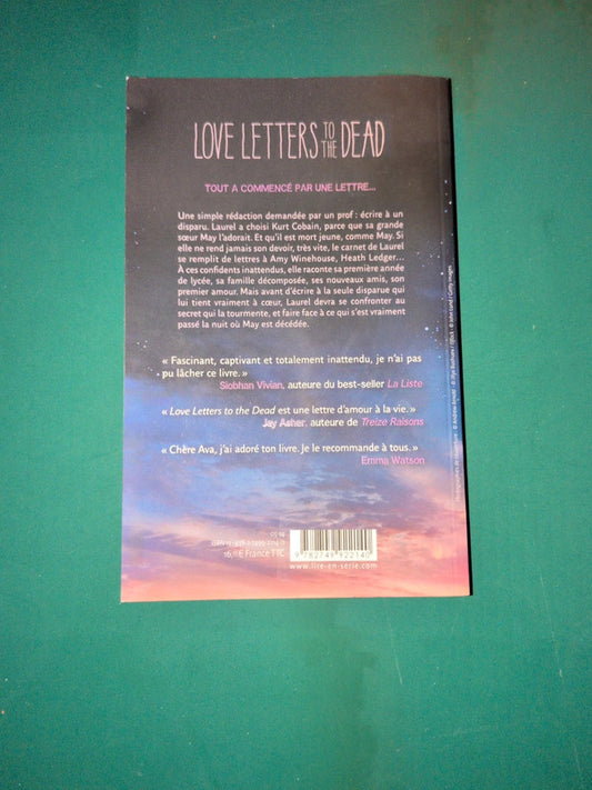 love letters to the dead , Ava Dellaira