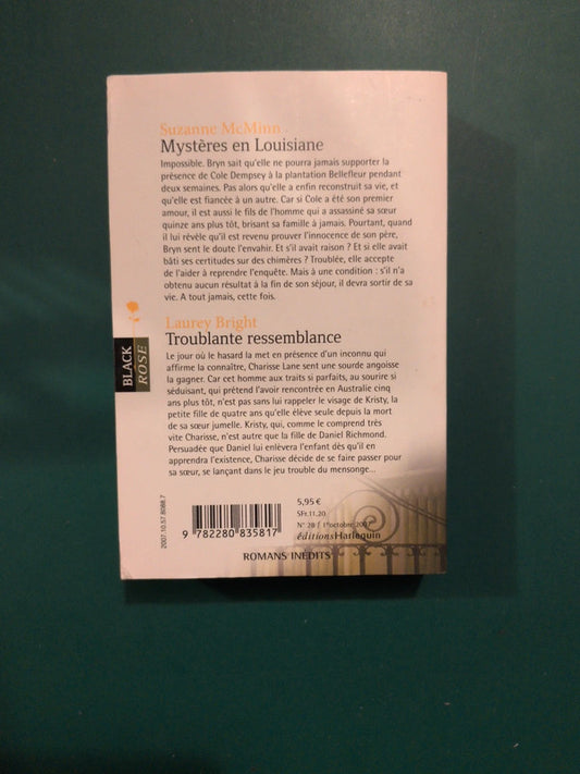 Suzanne McMinn ,
Mystères en Louisiane , Laurey Bright
, Troublante ressemblance