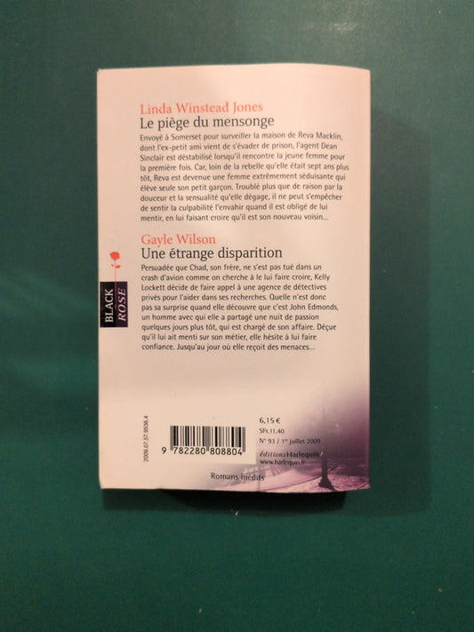 Linda Winstead Jones
, Le piège du mensonge , Gayle Wilson
, Une étrange disparition