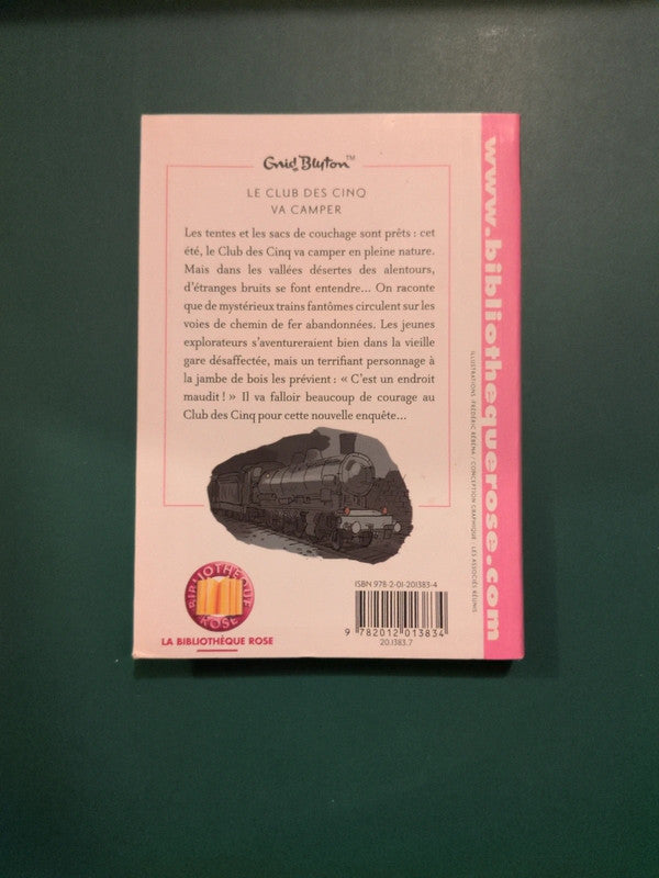 le club des cinq va camper , Enid Blyton