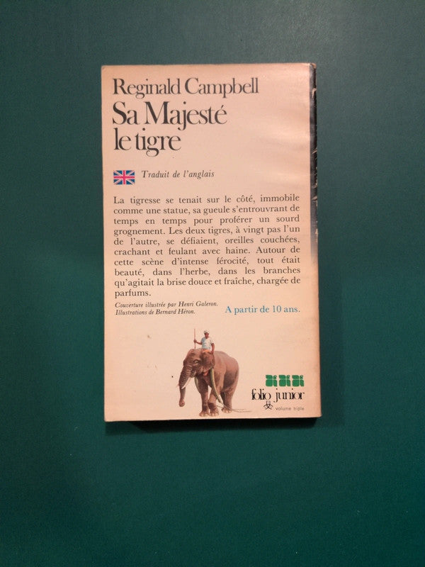 Sa Majesté le tigre , Reginald Campbell