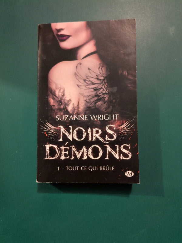 Noirs demons Tome 1 tout ce qui brûle, Suzanne Wright