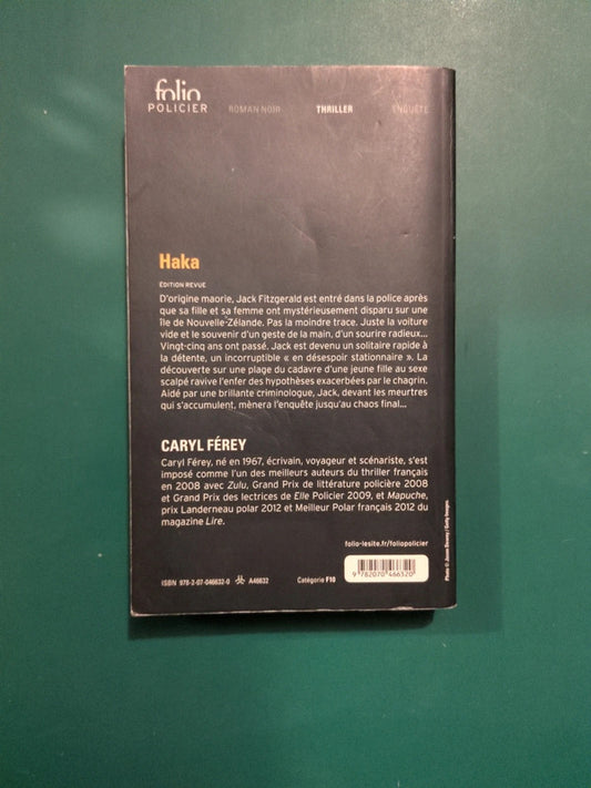 Haka , Caryl Férey