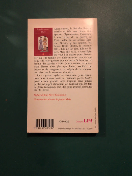 Jean Giraudoux , Electre