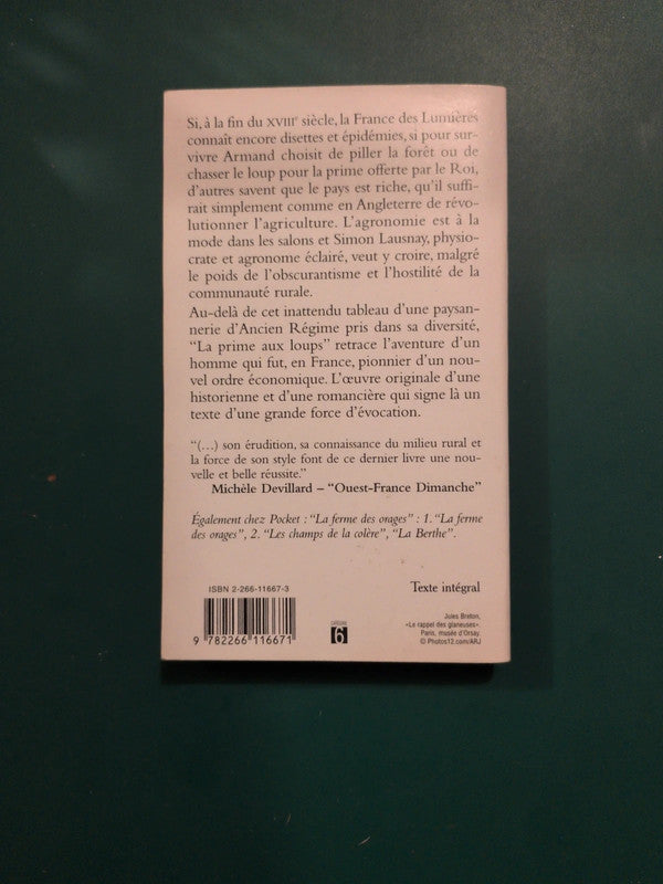 La prime aux loups , Joëlle Guillais