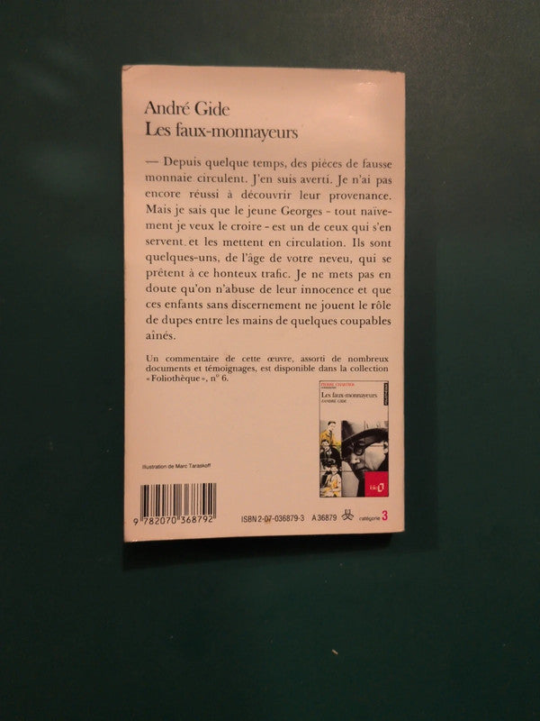 Les faux-monnayeurs , André Gide