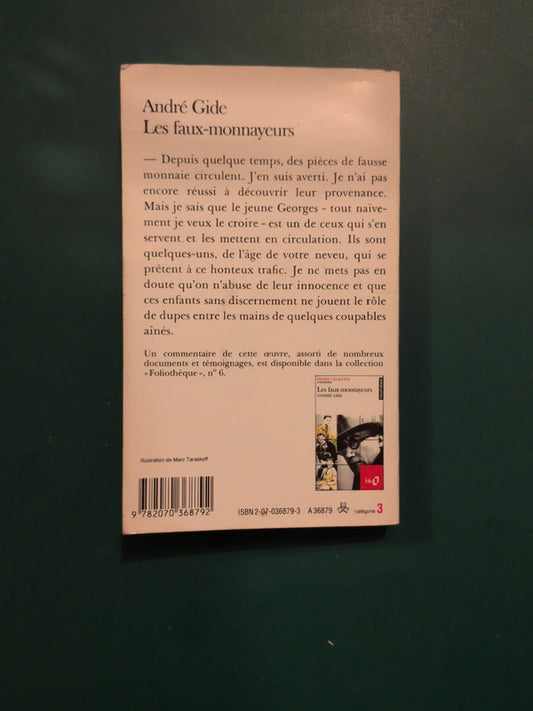 Les faux-monnayeurs , André Gide