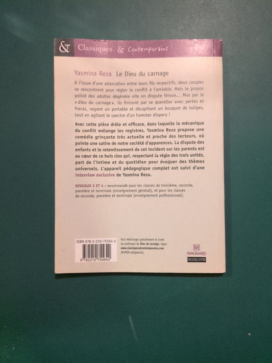 Le Dieu du carnage , Yasmina Reza