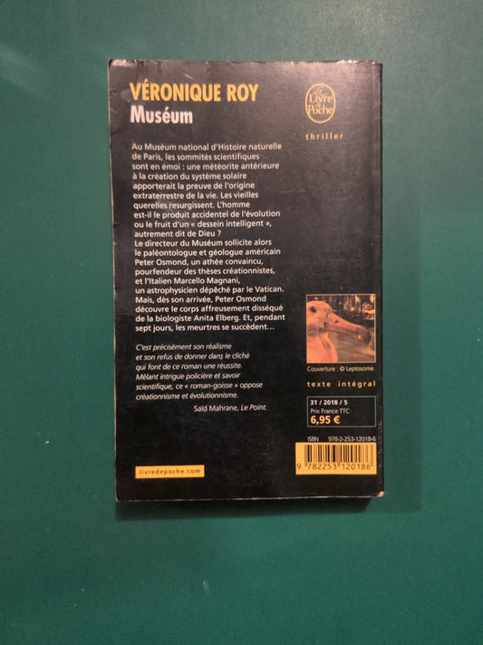 Muséum , Véronique Roy