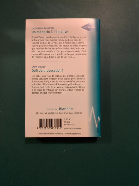 Un médecin à l'épreuve , Défi ou provocation?