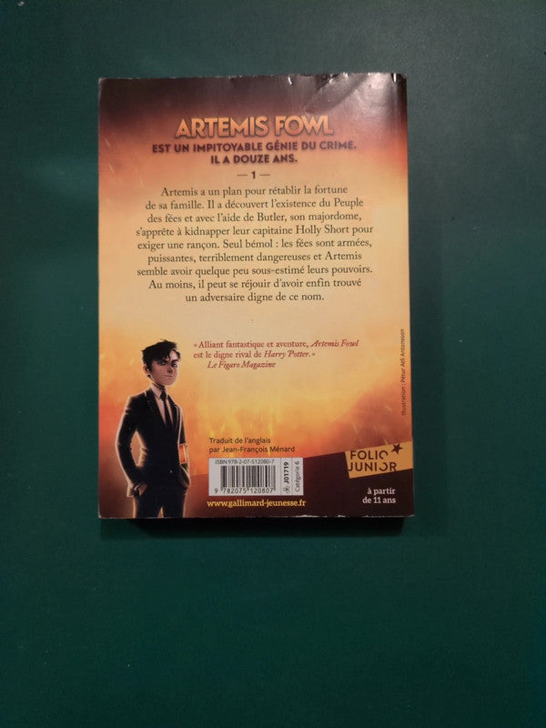 Artemis Fowl tome 1 , Eoin Colfer