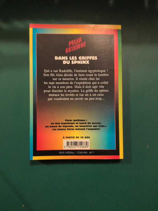 Polar gothique , dans les griffes du sphinx
, Michel Amelin