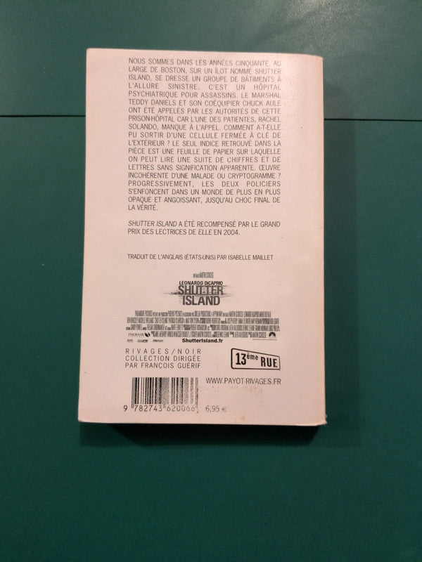 shutter island , Dennis Lehane