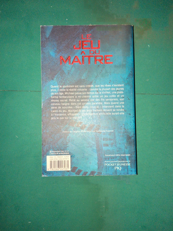 le jeu du maitre , James Dashner