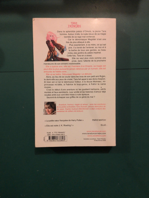 Tara Duncan , dans le piège de Magister , Sophie Audouin Mamikonian