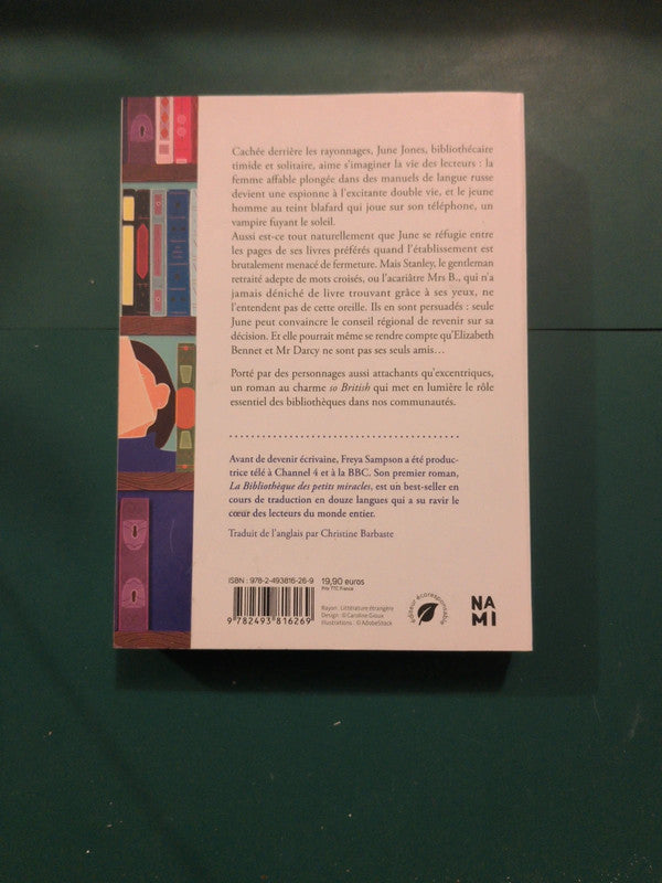 La bibliothèque des petits miracles, Freya Sampson