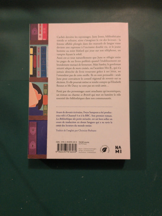 La bibliothèque des petits miracles, Freya Sampson