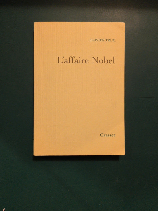 L'affaire Nobel , Olivier Truc
