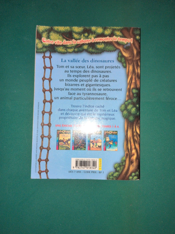 La cabane magique T1 La vallée des dinosaures , Mary Pope Osborne