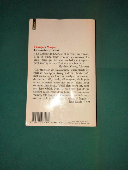 Le sourire du chat , François Maspero