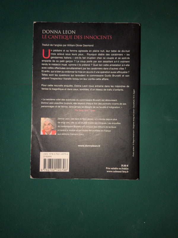Le Cantique Des Innocents
, Donna Leon