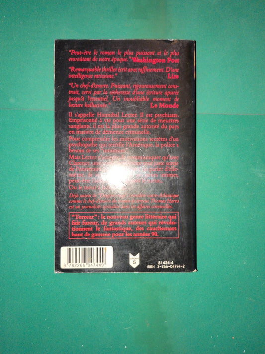 Le Silence des agneaux, Thomas Harris