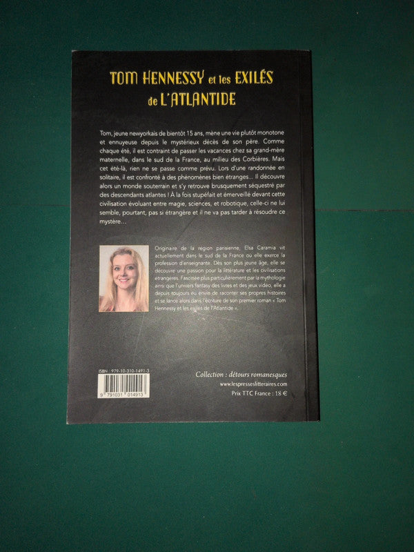 Tom Hennessy et les exilés de l'Atlantide
, Elsa Caramia