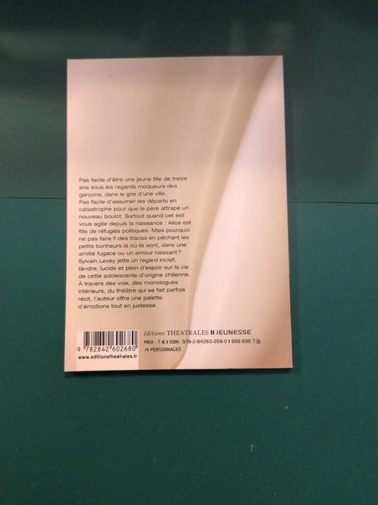 Alice pour le moment, Sylvain Levey