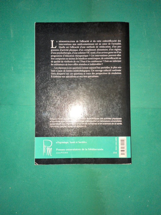 Used book – Proving the effectiveness of non-pharmacological interventions: A matter of perspectives