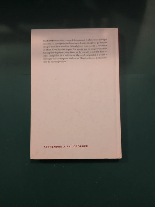 Machiavel
La morale est étrangère à la politique qui
ne vise
que le pouvoir