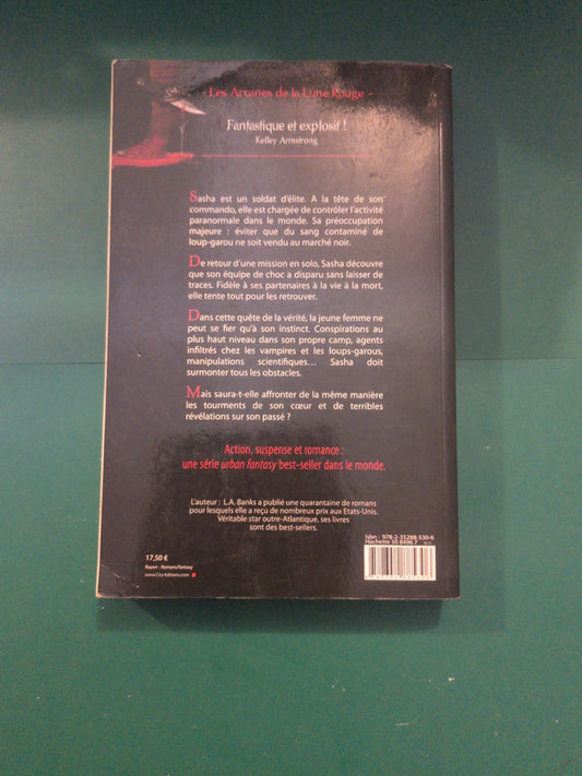 Les Arcanes De La Lune Rouge Tome1 Mauvais Sang, Leslie A. Banks