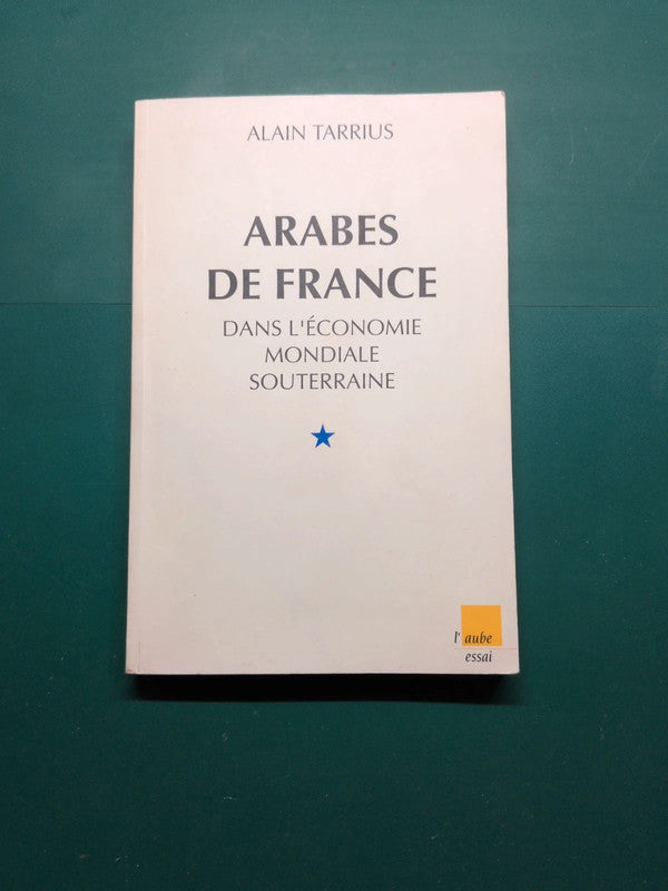 "Arabes de France dans l'économie mondiale souterraine " Alain Tarrius