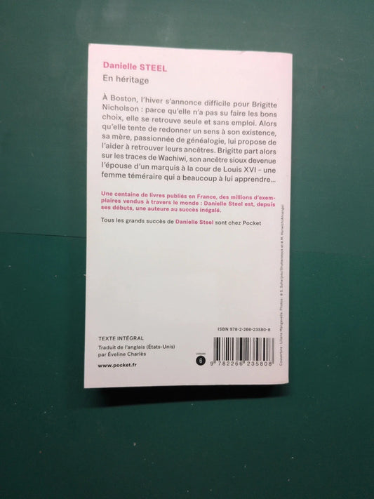 En héritage, Danielle Steel, Eveline Charlès