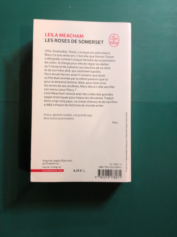 les roses de somerset , Leila Meacham
