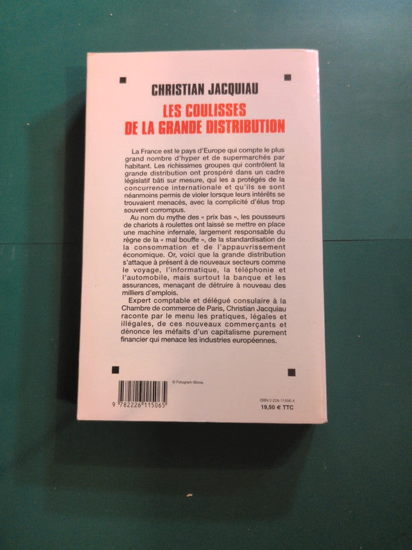 les coulisses
de la grande distribution , Christian Jacquiau