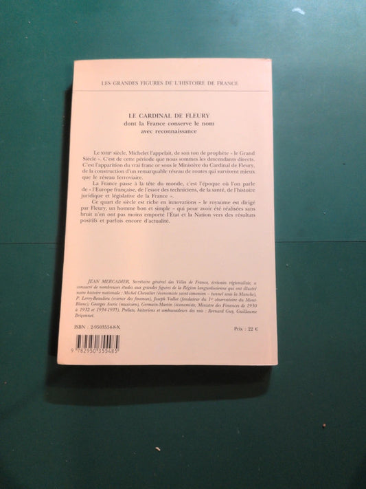 le cardinal de fleury dont la france conserve le nom
avec reconnaissance