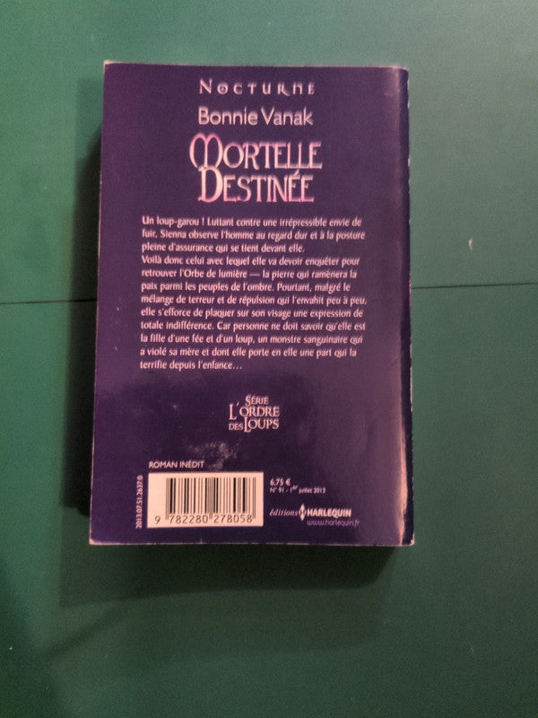 mortelle destinée , Bonnie Vanak