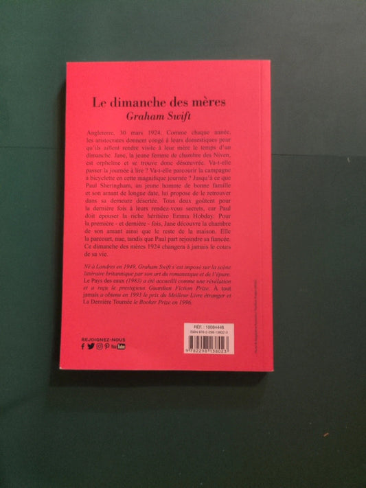 Le dimanche des mères
, Graham Swift